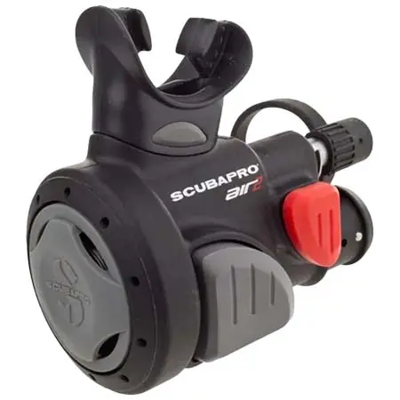 SCUBAPRO(スキューバプロ) ダイビング オクトパス Air 2, Combination オクトパス/インフレーター Regulator, ブラック/グレイ