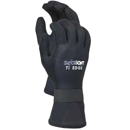 SEASOFT(シーソフト) ダイビング グローブ Ti Edge 5/3mm DinaHide Glove