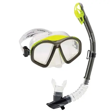 Speedo(スピード) ダイビング マスク Mask/Dry Top Snorkel Set