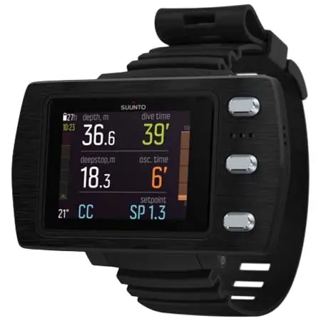 SUUNTO(スント) ダイビング ダイブコンピューター SUUNTO EON STEEL BLACK