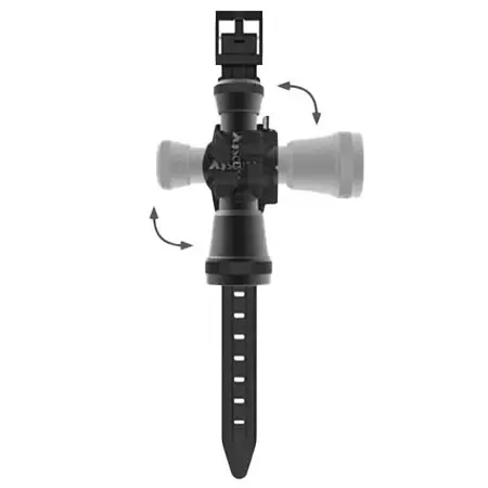 XS Scuba(エックスエスキューバ) ダイビング 水中ライト 3W 240 Lumens LED Dive Light with Wrist Mount