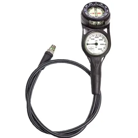 XS Scuba(エックスエスキューバ) ダイビング ゲージ Miflex Pressure/Compass Combo