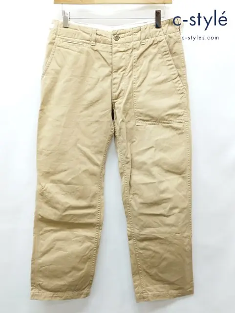 ENGINEERED GARMENTS×BEAMS PLUS エンジニアドガーメンツ×ビームスプラス パンツ 30 ベージュ