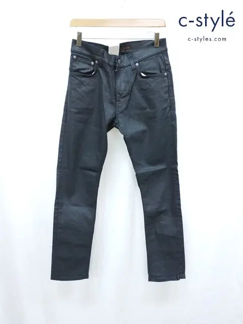 nudie jeans ヌーディージーンズ THIN FINN BACK 2 BLACK デニムパンツ 30 ブラック