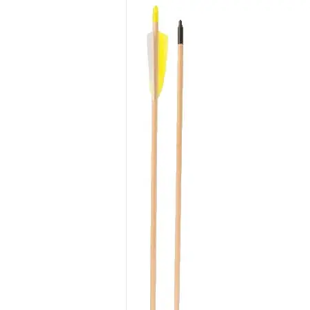 スリーリバースアーチェリー(3Rivers Archery) アーチェリー 羽根付き矢Sherwood RTS 木製矢、6本パック