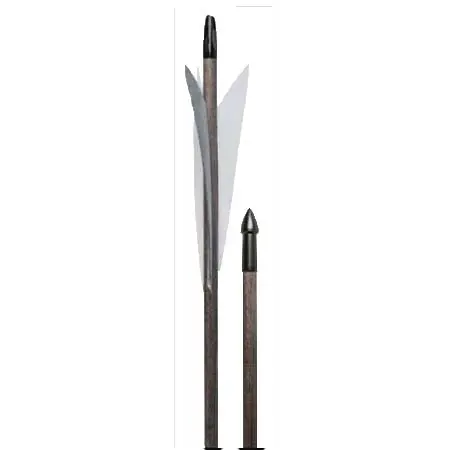 3Rivers Archery(スリーリバースアーチェリー) アーチェリー 羽根付き矢ホークウッド 中世木製矢 6本パック