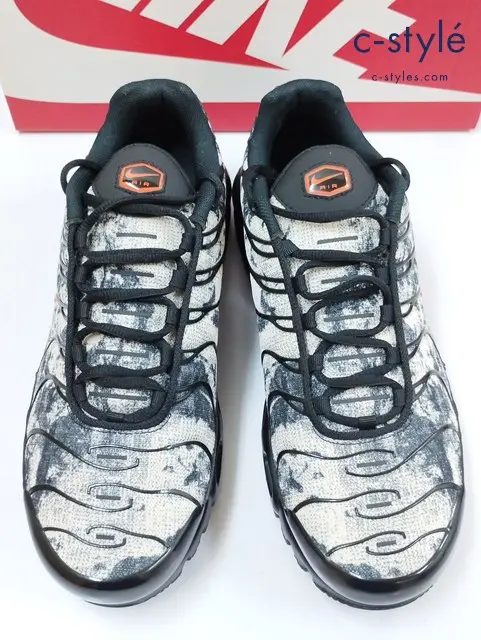 NIKE×FOOT LOCKER AIR MAX PLUS CAMOUFLAGE スニーカー 28.5cm ブラック系 カモ FV6913-001