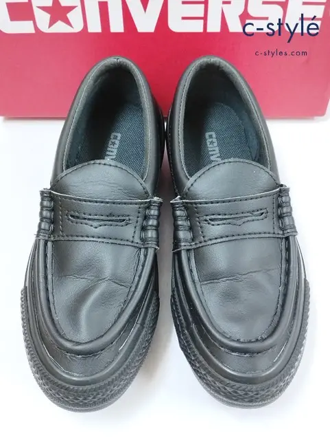 CONVERSE コンバース ALL STAR CHUNK LOAFER ローファー 22cm ブラック オールスター レディース