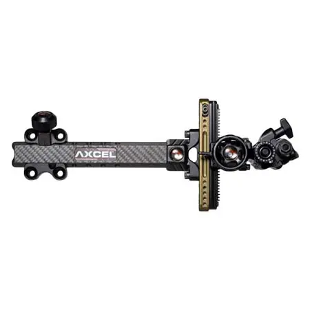 Axcel(アクセル) アーチェリー サイト Axcel Landslyde Tactical Bowhunting Carbon Pro Slider Sight and Bar Only