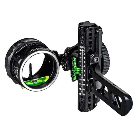 Axcel(アクセル) アーチェリー サイト Axcel Driver Plus Bridgelock Slider Sight w/AVX-41 Single Pin, .019″