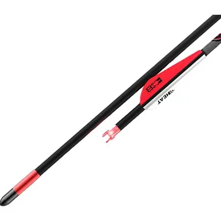 Barnett Outdoors(バーネットアウトドアーズ) アーチェリー 羽根付き矢 HYPERFLITE 22インチ ライト付き矢 – 3個パック