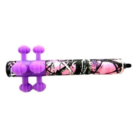 BOWJAX(ボウジャックス) アーチェリー スタビライザー 1049 Muddy Girl 7″ Stabilizer with Purple Dampeners