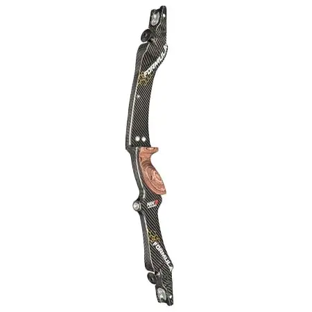 NIK’A(ニカ) アーチェリー ハンドル ET-9 FORMULA 25inches Carbon Fiber ILF Riser Recurve Bow RH