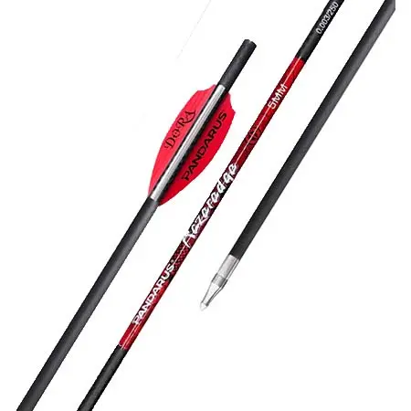 Pandarus Archery(パンダロスアーチェリー) アーチェリー 羽根付き矢 レイザーエッジ 5.2mm ハンティングアロー
