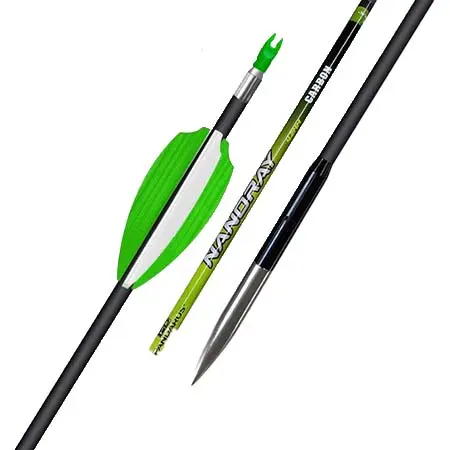 Pandarus Archery(パンダロスアーチェリー) アーチェリー シャフト NANORAY 4.2mm/.166ID ハンティングアロー