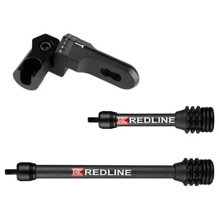 Redline Bowhunting(レッドラインボウハンティング) アーチェリー スタビライザー RL-Trio Stabilizer Kit w/Back Bar