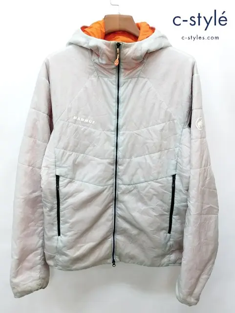 MAMMUT マムート ダウンジャケット XL グレー系 Eigerjoch Light IN Hooded Jacket 1013-02350