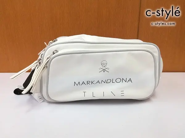 MARK&LONA マーク&ロナ ターポリン ポーチ FREE アイボリー 3Z POUCH T-LINEシリーズ MXS-4B-SB01