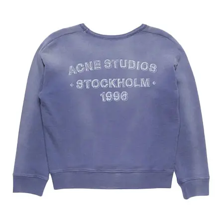 Acne Studios(アクネストゥディオズ) スプレー加工ロゴスウェットシャツ FN-UX-SWEA000095
