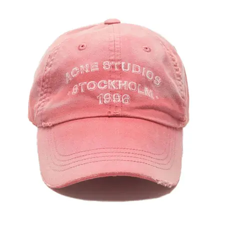 Acne Studios(アクネストゥディオズ) スプレー加工ロゴキャップ FN-UX-HATS000392