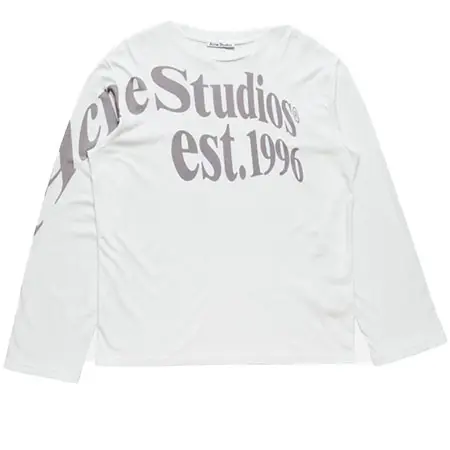 Acne Studios(アクネストゥディオズ) ロゴTシャツ – リラックスフィット FN-WN-TSHI000855