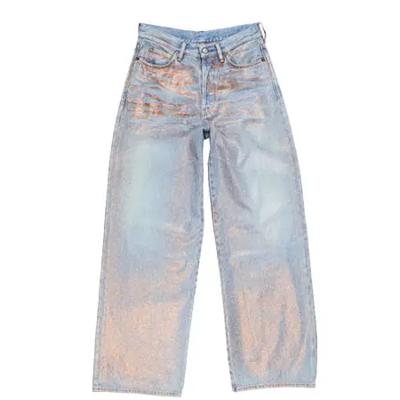 Acne Studios(アクネストゥディオズ) ルーズフィットグリッタージーンズ – 1981 ACNE STUDIOS 1981 U GLITTER DAWN