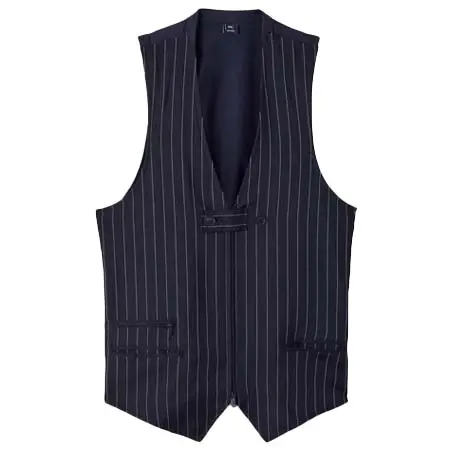 adidas(アディダス) Y-3 SPORT UNIFORM PINSTRIPE TAILORED VEST KQ7290