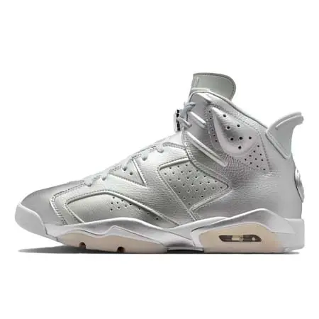 AIR JORDAN(エアジョーダン) エア ジョーダン 6 レトロ x パリ サンジェルマン (PSG) “Metallic Silver” IQ5135-001