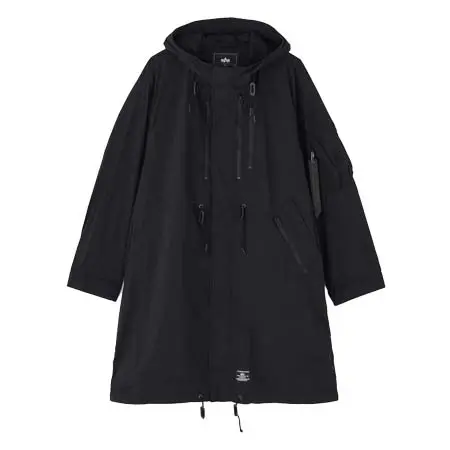 ALPHA INDUSTRIES(アルファインダストリーズ) White Mountaineering × Alpha｜HOODED COAT 7976152004