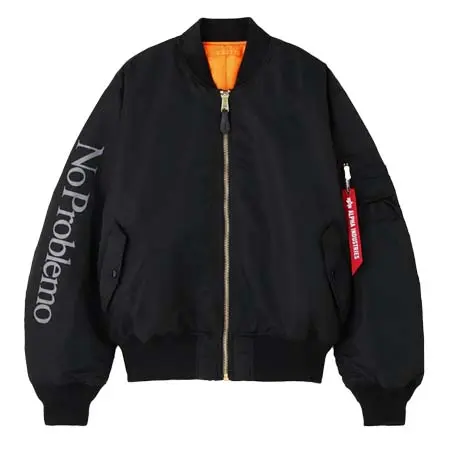 ALPHA INDUSTRIES(アルファインダストリーズ) NO PROBLEMO × ALPHA NO WAR MA-1 7975252038