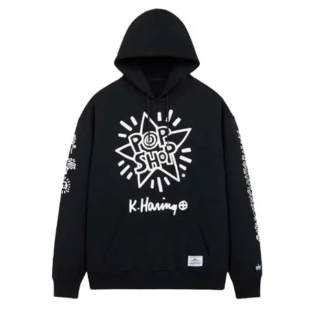 ALPHA INDUSTRIES(アルファインダストリーズ) Keith Haring X Alpha NEW YORK GRAPHIC HOODIE 「ユニセックス」 7976131003