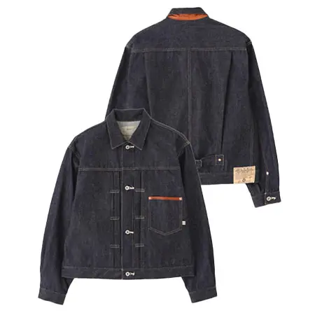 AVIREX(アヴィレックス) AVIREX HERITAGE DENIM Type-1 JACKET ”LEATHER” 7836952011