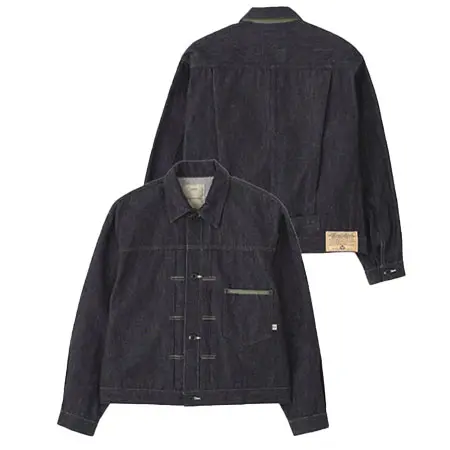 AVIREX(アヴィレックス) AVIREX HERITAGE DENIM Type-1 JACKET ”NYLON” 7836952012