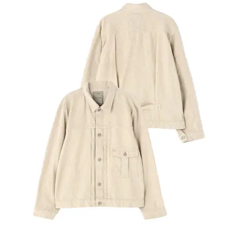 AVIREX(アヴィレックス) ★TFQP by HANDROOM LINEN GABARDINE SHORT JACKET ”1st TYPE” 7836152020