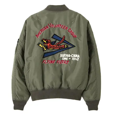 AVIREX(アヴィレックス) WASHED MA-1 FLYING TIGERS 7835252012