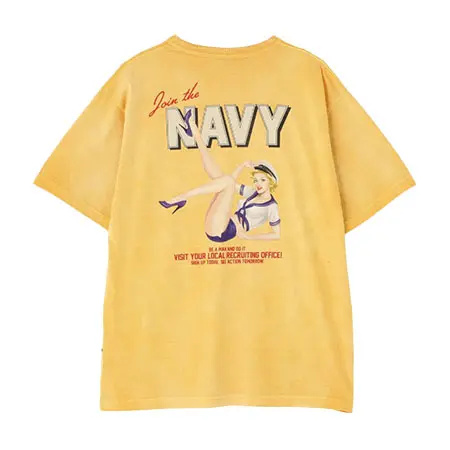 AVIREX(アヴィレックス) PLAYFUL SAILOR GIRL S/S T-SHIRT 7836134008