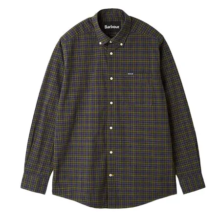 Barbour(バブアー) Lomond タータン チェック ボタンダウン シャツ 261MSH5774