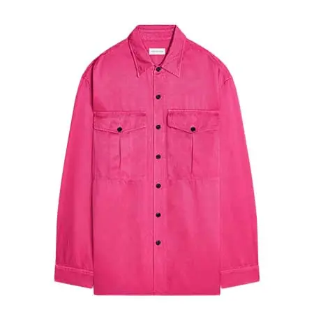 Dries Van Noten(ドリスヴァンノッテン) オーバーダイキュプラシャツ 261-020711-3278