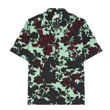 Dries Van Noten(ドリスヴァンノッテン) ボクシー刺繍入りシャツ 261-020744-3352