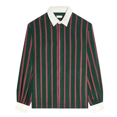 Dries Van Noten(ドリスヴァンノッテン) コントラストビスコースシャツ 261-020706-3351