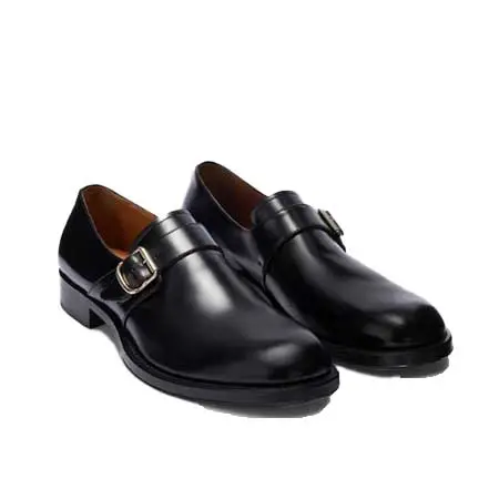 Dries Van Noten(ドリスヴァンノッテン) 革製モンクストラップシューズ 261-021730-0110