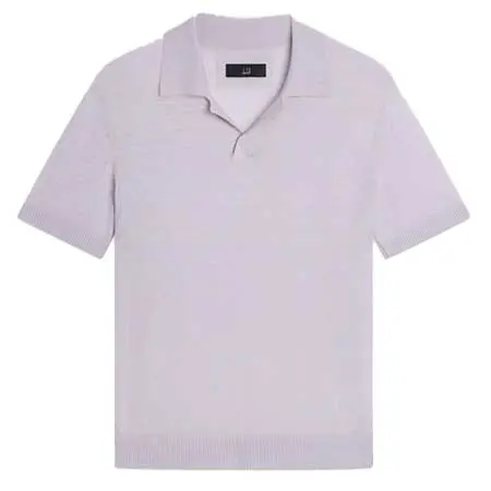 dunhill(ダンヒル) リネン カシミア ショートスリーブ ポロ DU26RK3963H531