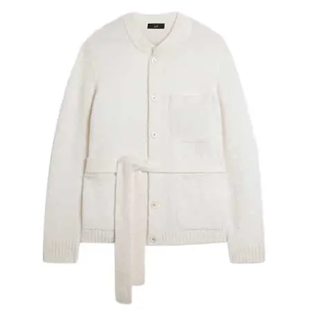 dunhill(ダンヒル) カシミア シルク フレンチテリー ドライビングジャケット DU26RK3811G123