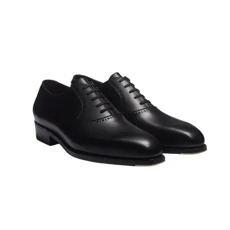 J.M. WESTON(ジェイエムウエストン) Fusain Perforated Chest Piece Oxford [11U7AVL1561C]