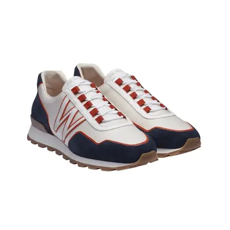 J.M. WESTON(ジェイエムウエストン) On My Way Ghillies Roland-Garros Sneaker [13N8GUK95552]