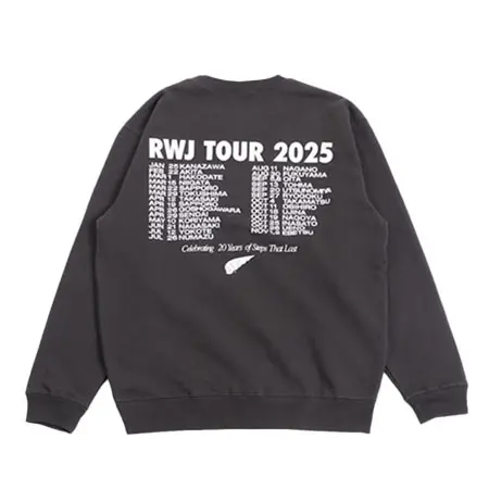 RED WING(レッドウィング) 2025RWJ Event Tour Sweat / Charcoal J0054