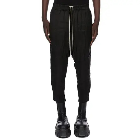 Rick Owens(リックオウエンス) ドローストリングクロップド