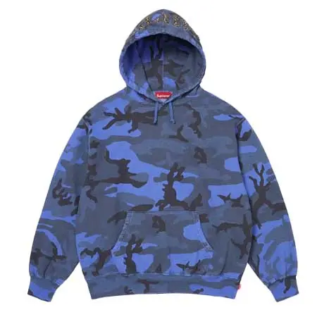 Supreme(シュプリーム) Overdyed Studded Hooded Sweatshirt