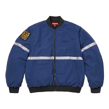 Supreme(シュプリーム) Zip-Off Sleeve Reflective Stripe Jacket