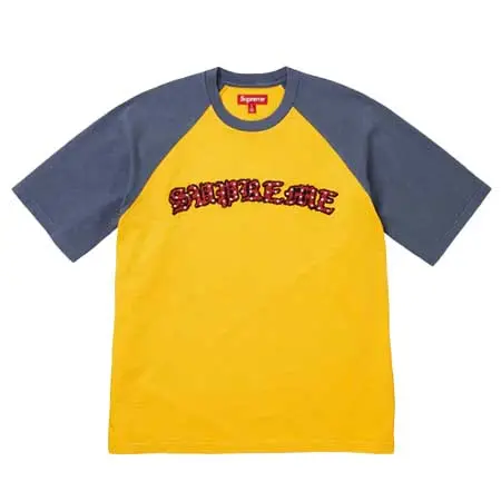 Supreme(シュプリーム) Rhinestone Raglan S/S Top